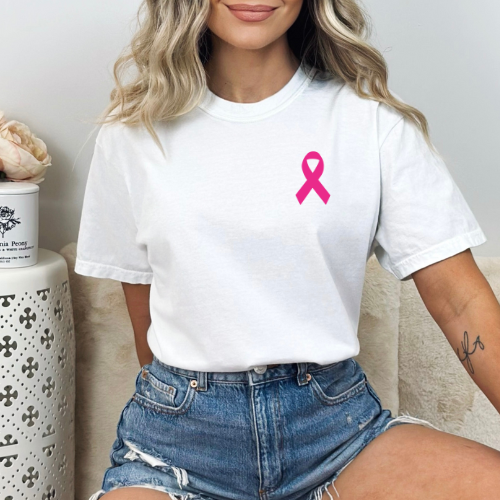 In October We Wear Pink T Shirt
